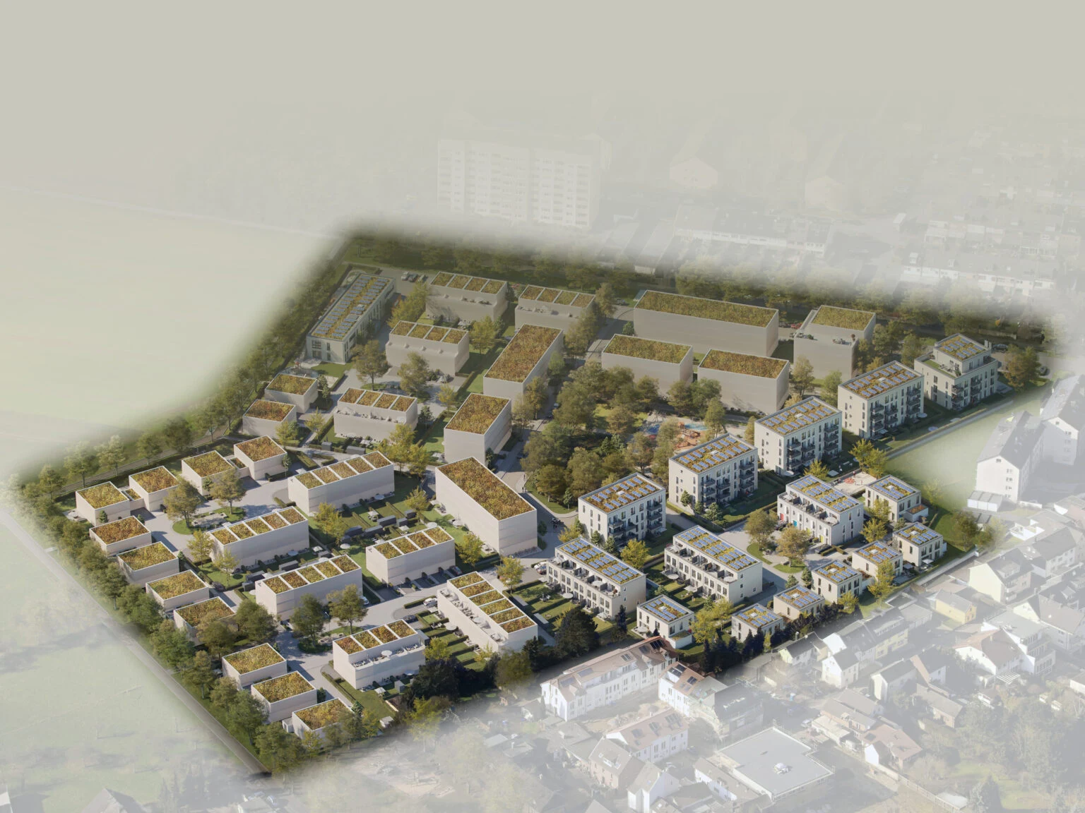 Baugebiet „Fünf Höfe“ in Köln-Porz
